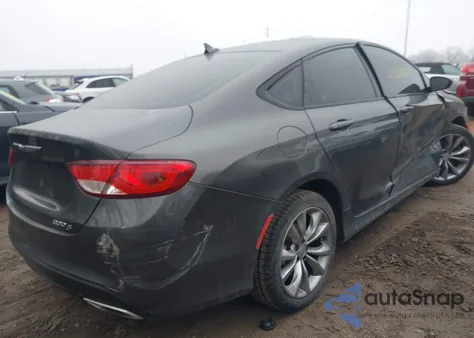 2016 Chrysler 200 S from USA, damaged, VIN 1C3CCCBGXGN108255